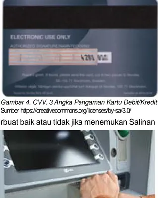 Gambar 5. Merahasiakan PIN ATM