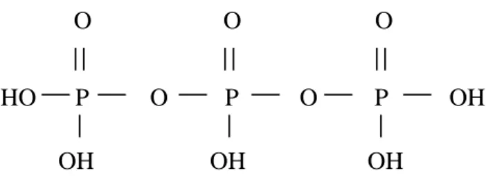 Gambar 1. Rumus Kimia Tripolifosfat 
