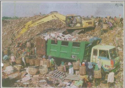 Gambar 1.  Lokasi Dropping Sampah Bantar Gebang Bekasi 