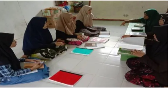 Gambar 3. Pembinaan minat bakat Fahmil Qur’an santri Pondok Pesantren  Darul A’mal 