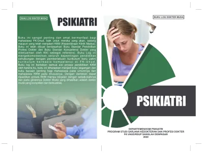 PSIKIATRI PSIKIATRI BUKU LOG DOKTER MUDA