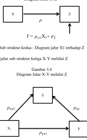 Gambar 3.3  Diagram Jalur X-Z 