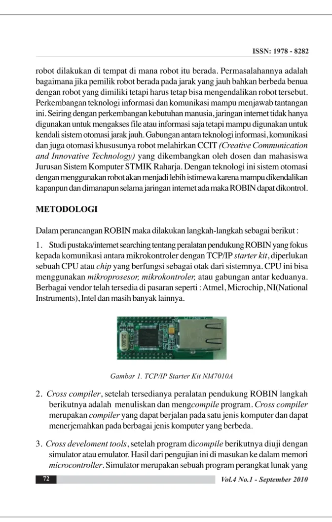 Gambar 1. TCP/IP Starter Kit NM7010A