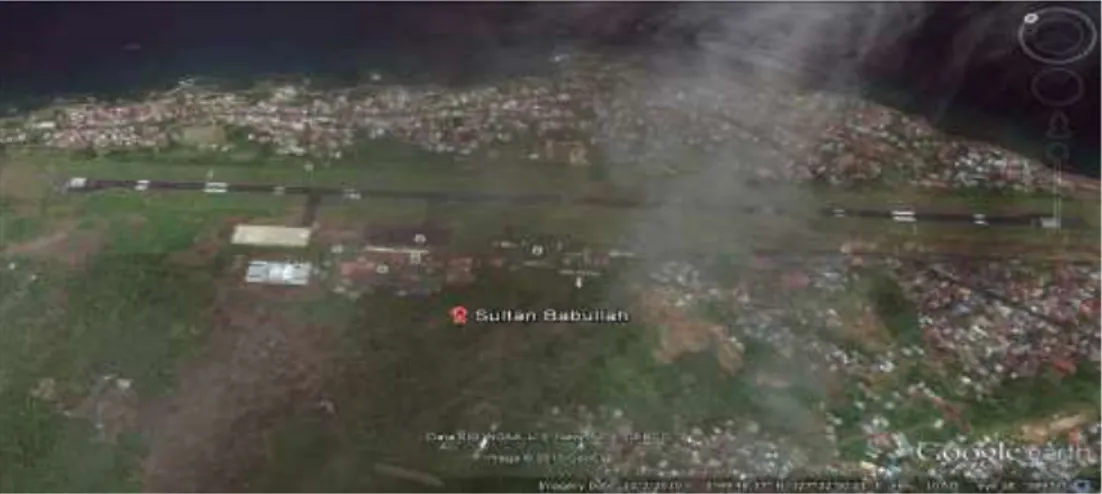 Gambar 2.4. Foto Udara Terminal Bandar Udara Sultan Babullah, Ternate 