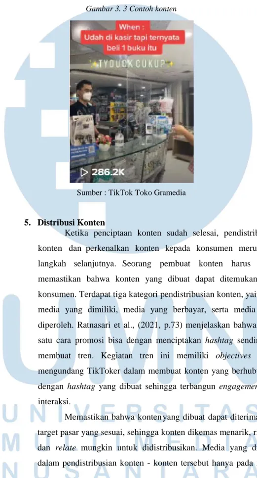 Gambar 3. 3 Contoh konten 
