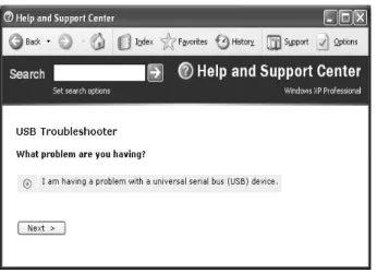 Gambar 1. Input USB Troubleshooter 