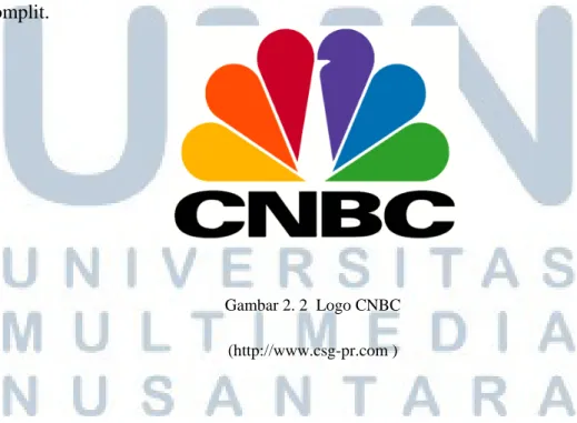 Gambar 2. 2  Logo CNBC  (http://www.csg-pr.com ) 