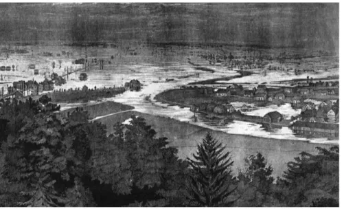 Figure 10 Flood in the  Ljubljana Marsh in 1895. 