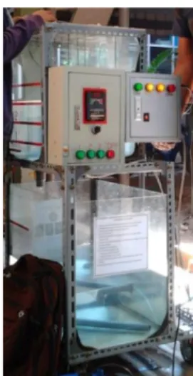 Gambar 4: Simulator fresh water tank 