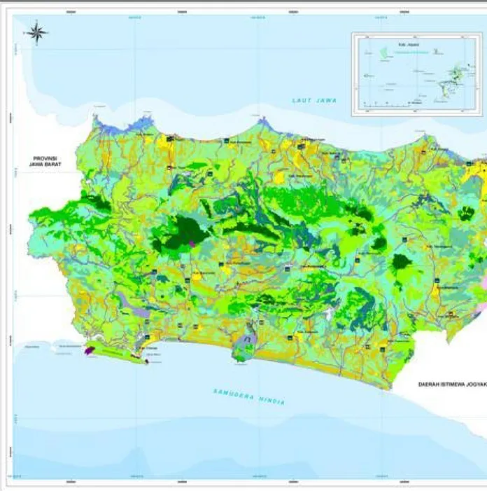 Gambar 2. Peta Rencana Pola Ruang Provinsi Jawa Tengah