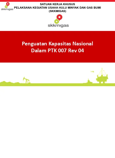 SATUAN KERJA KHUSUS PELAKSANA KEGIATAN USAHA HULU MINYAK DAN GAS BUMI ...