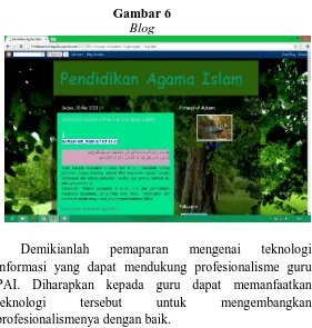 Gambar 6 Blog 