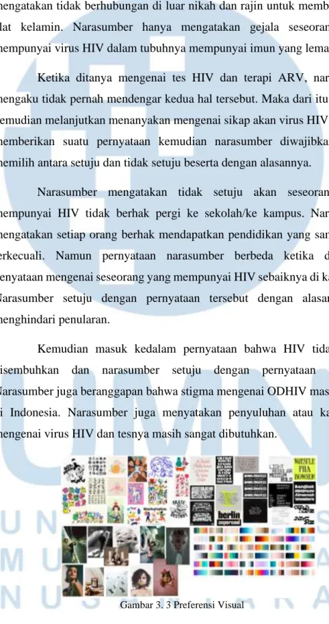 Gambar 3. 3 Preferensi Visual 