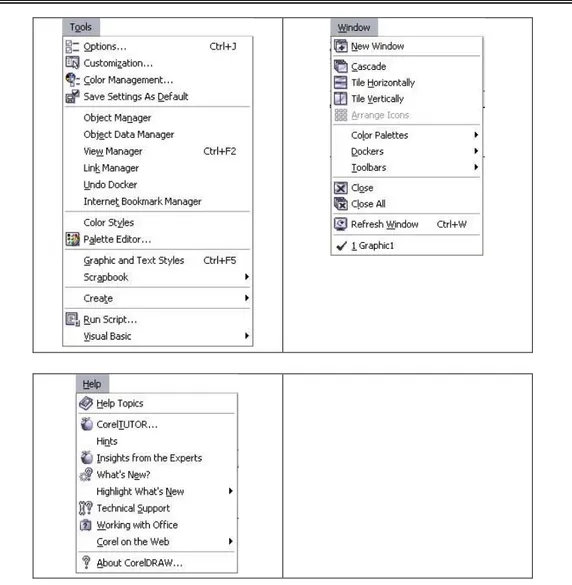 Gambar 5. Tampilar Standar Toolbar  