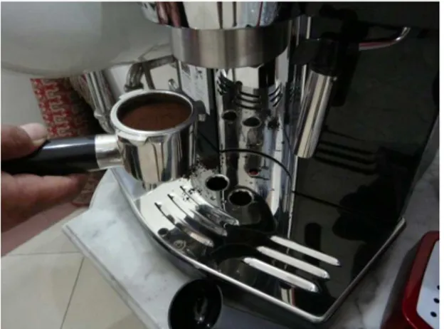 Gambar 4.1 Teknik Pembuatan Espresso 