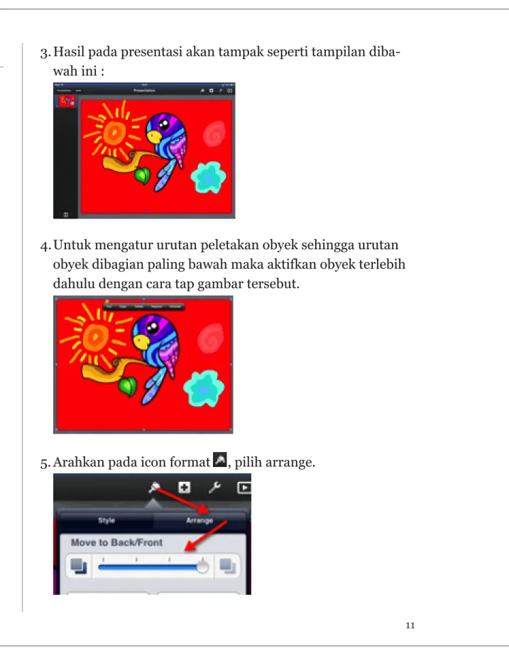 Gambar sebagai Back- Back-ground