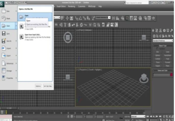 Gambar 4 Tampilan Material Editor    