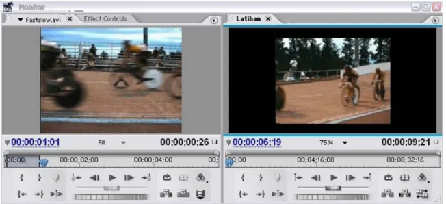 Gambar 10. Tampilan track pada timelines 