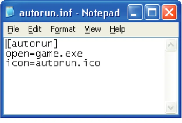 Gambar 1.  File autorun.inf