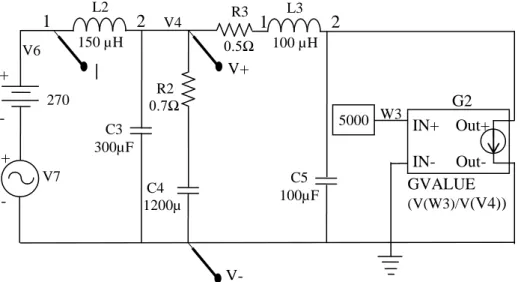 Gambar    9.  R 3 -L 3   adalah  parameter  kabel.  C 5   adalah  kapasitor  dekopling  yang dihubungkan melewati CPL