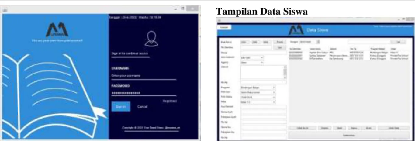 Gambar 5 Tampilan Layar Menu 