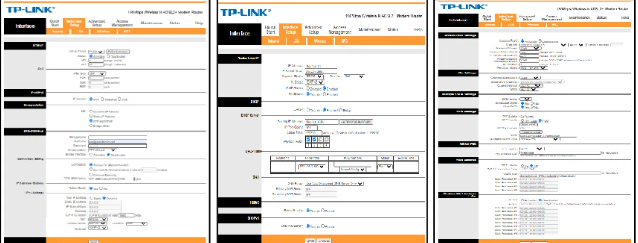Gambar 7. Konfigurasi ISP, LAN dan Wireless Laboratorium 
