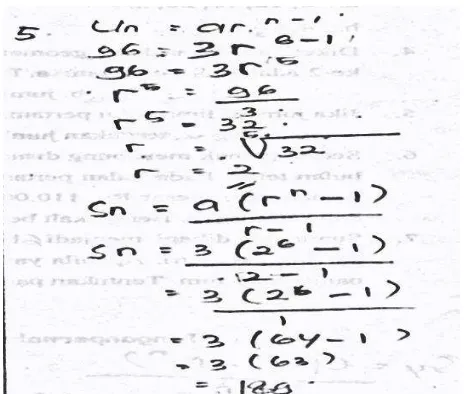 Gambar 4.5:  jawaban FI23 dalam menyelesaikan soal no 5 