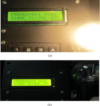 Gambar 12. Driver AC saat (a) on dan (b) off