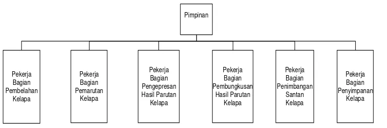 Gambar 2.1. Struktur Organisasi UKM Santani 