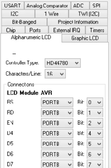 Gambar 5.6 Setting LCD 