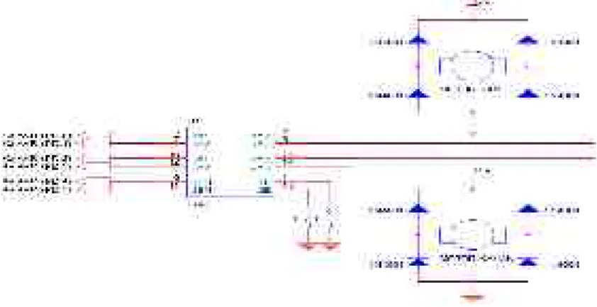 Gambar 6.23 Rangkaian Driver Motor DC Berikut merupakan program untuk menggerakkan motor DC
