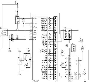 Gambar 4. Diagram perkawatan dari  akselerometer sampai ke  computer 