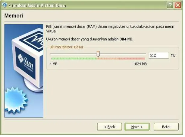 Gambar 3.11 Pembuatan nama mesin virtual