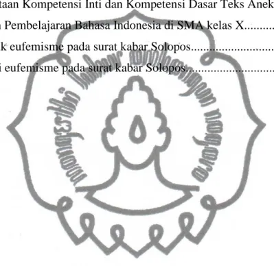 Tabel                                                                                                         Halaman 
