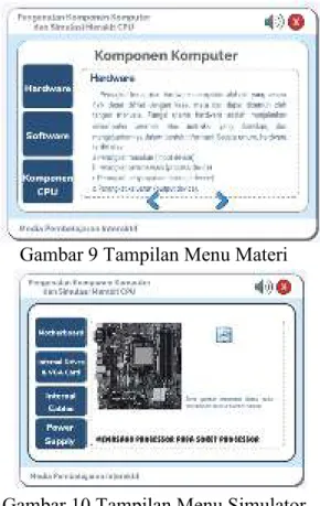 Gambar 8 Tampilan Menu Utama 