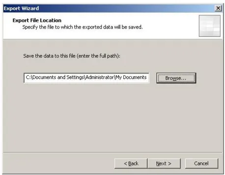 Gambar 4.20 Tampilan Lokasi File Backup