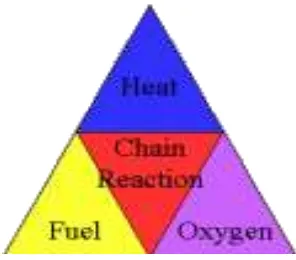 Gambar 2.1 Fire Triangle 