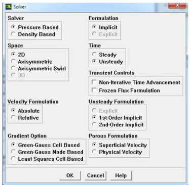 Gambar 2.8 Pemilihan parameter pada menu solver