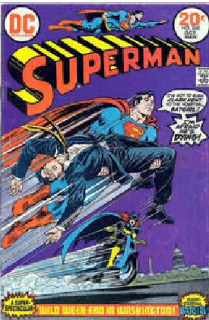 Gambar 2.4. Komik Amerika Superman 