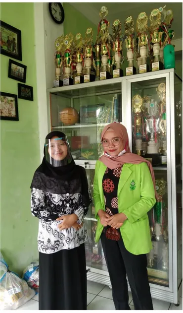 Foto usai wawancara dengan Manajer Inklusif Ma‟arif Keji 