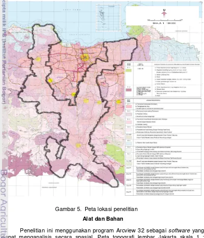 Gambar 5. Peta lokasi penelitian 