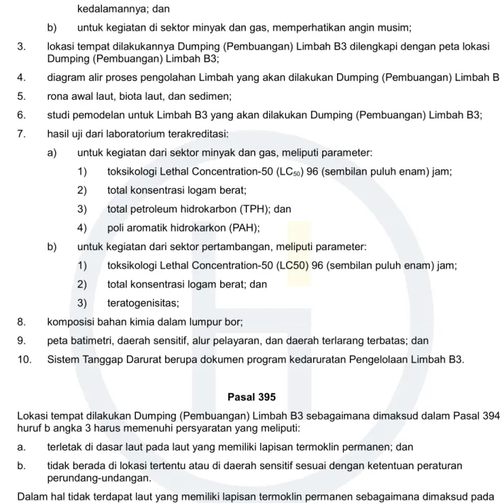 PENGELOLAAN LIMBAH BAHAN BERBAHAYA DAN BERACUN DAN PENGELOLAAN LIMBAH ...