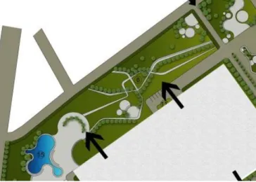 Gambar 6. 2. Orientasi Siteplan Utara 