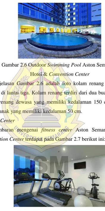 Gambar 2.6 Outdoor Swimming Pool Aston Semarang   Hotel &amp; Convention Center 