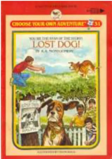 Gambar 2.5 Lost Dog! (Choose Your Own Adventure: Young Readers #31)  karangan R.A. Montgomery 