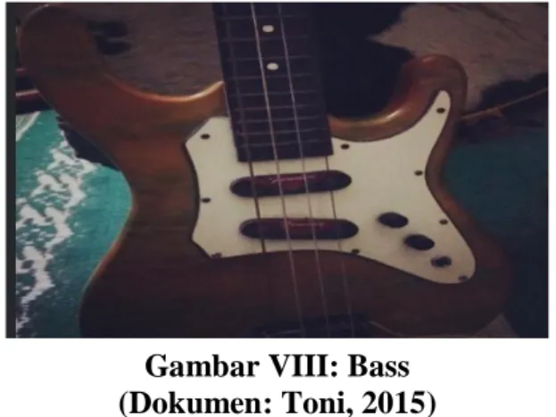 Gambar VIII: Bass  (Dokumen: Toni, 2015) 