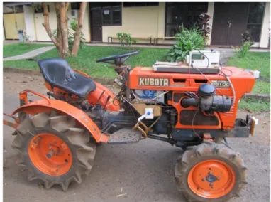 Gambar 9. Traktor Kubota B6100 