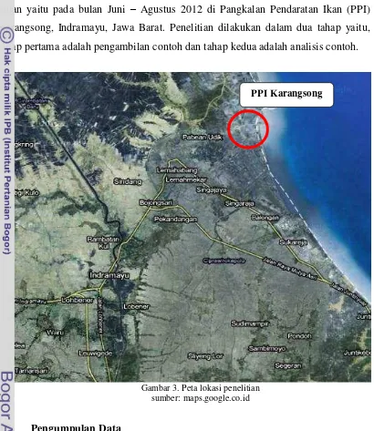 Gambar 3. Peta lokasi penelitian  