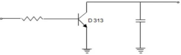 Gambar 15 Astabil Multivibrator dengan IC 555  Untuk memudahkan Astabil Multivibrator  pada frekuensi yang tepat maka resistor R A