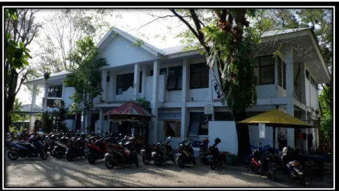 Gambar 1. Gedung Pusat Kegiatan Mahasiswa Universitas Negeri Makassar   (Dok. Aan, 01 Februari 2018) 